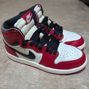 Air Jordan 1 Retro High Og Ps Chicago Lost And Found #FD1412-612 Yount Size 1Y